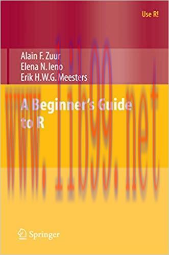 (PDF)A Beginner’s Guide to R (Use R!)