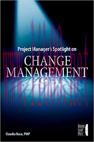 (PDF)Project Manager’s Spotlight on Change Management 1st Edition