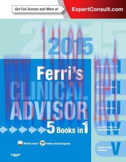 [AME]Ferri’s Clinical Advisor 2015: 5 Books in 1 (ORIGINAL PDF from_ Publisher)