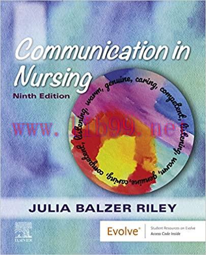 (PDF)Communication in Nursing – E-Book