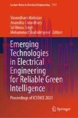 [PDF]Emerging Technologies in Electrical Engineering for Reliable Green Intelligence: Proceedin...