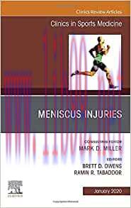 [AME]Meniscus Injuries, An Issue of Clinics in Sports Medicine (Volume 39-1) (The Clinics: Orth...