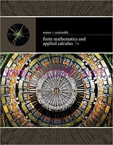 Solution Manual for Finite Math and Applied Calculus 7th Edition