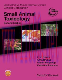 [AME]Blackwell’s Five-Minute Veterinary Consult Clinical Companion: Small Animal Toxicology, 2n...