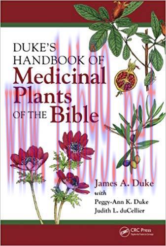 (PDF)Duke’s Handbook of Medicinal Plants of the Bible 1st Edition