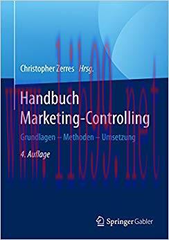 (PDF)Handbuch Marketing-Controlling: Grundlagen – Methoden – Umsetzung (German Edition) 4th Edi...