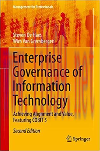(PDF)Enterprise Governance of Information Technology: Achieving Alignment and Value, Featuring ...