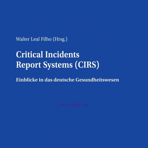[AME]Critical Incidents Report Systems (CIRS) (EPUB)
