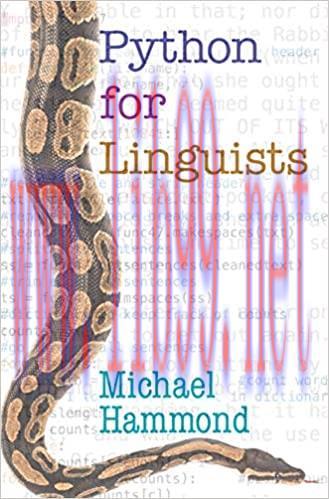 (PDF)Python for Linguists