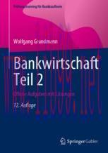 [PDF]Bankwirtschaft Teil 2: Offene Aufgaben mit Lösungen