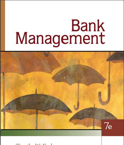 (TB) Bank Management 7th edition Timothy W. Koch.zip