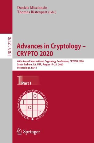 Advances in Cryptology – CRYPTO 2020