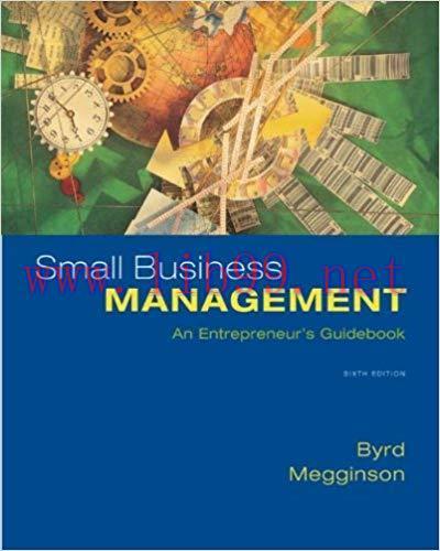 (PDF)Small Business Management: An Entrepreneur’s Guidebook 6th Edition