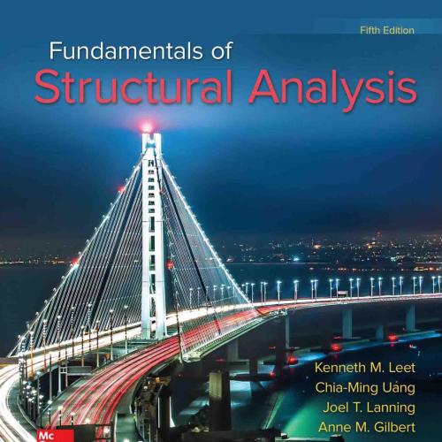 (SM)Fundamentals of Structural Analysis 5th.zip