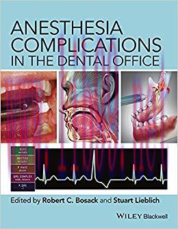 (PDF)Anesthesia Complications in the Dental Office 1st Edition