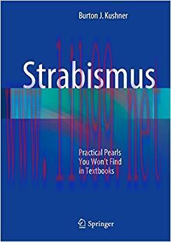 (PDF)Strabismus: Practical Pearls You Won’t Find in Textbooks 1st ed. 2017 Edition
