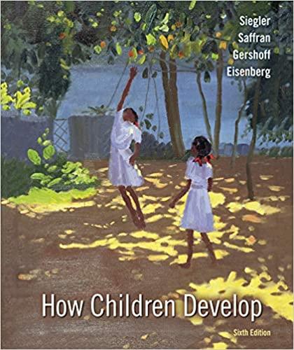 How Children Develop 6th Edition