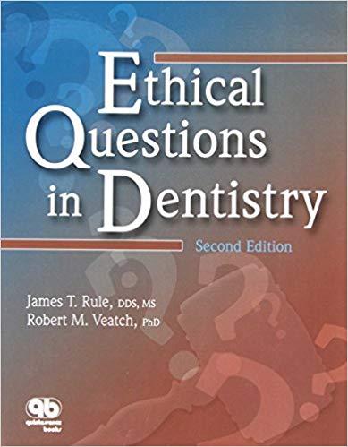 Ethical Questions in Dentistry Second_Edition