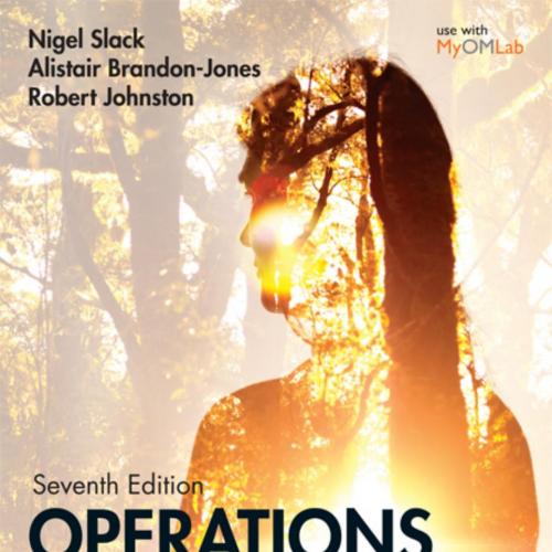 Operations Management 7th Edition by Nigel Slack
