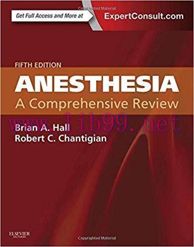 [PDF]Anesthesia A Comprehensive Review 5th Edition