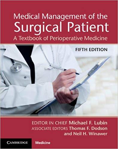 Medical Management of the Surgical Patient, 5th Edition