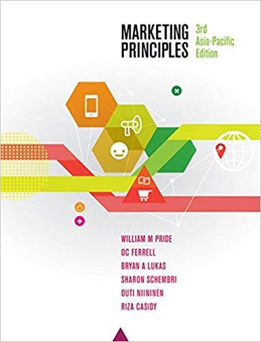 (Solution Manual)Marketing Principles, 3rd Asia Pacific Edition by William M. Pride.zip