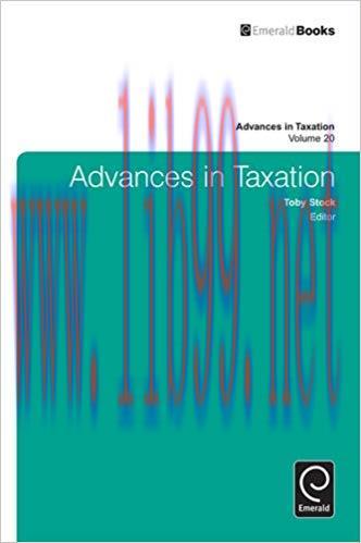 (PDF)Advances in Taxation