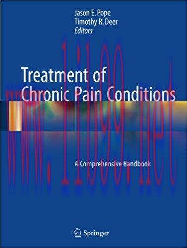 [AME]Treatment of Chronic Pain Conditions: A Comprehensive Handbook (PDF)