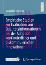 [PDF]Empirische Studien zur Evaluation von Qualitätsinformationen bei der Adoption kontinuierli...