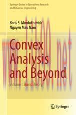 [PDF]Convex Analysis and Beyond: Volume I: Basic Theory