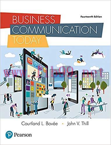 (PDF)Business Communication Today 14th Edition by Courtland L. Bovee