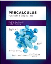 (TB)Precalculus Functions and Graphs, 13th Edition by Earl Swokowski.zip