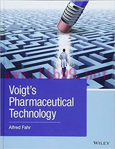 [PDF]Voigt’s Pharmaceutical Technology