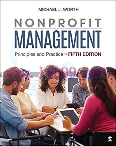 Nonprofit Management: Principles and Practice 5th Edition,