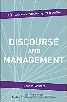 (PDF)Discourse and Management Critical Perspectives (The Palgrave Critical Management Studies S...