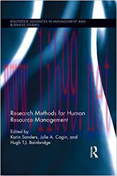 (PDF)Research Methods for Human Resource Management (Routledge Advances in Management and Busin...