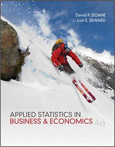 (Test Bank)Applied Statistics in Business and Economics 4th Edition by Doane.zip
