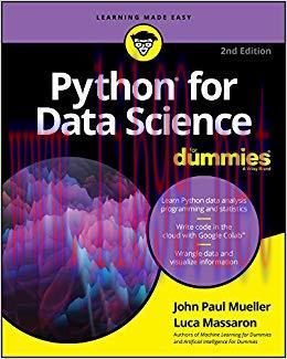 Python for Data Science For Dummies (For Dummies (Computer/Tech)) 2nd Edition,