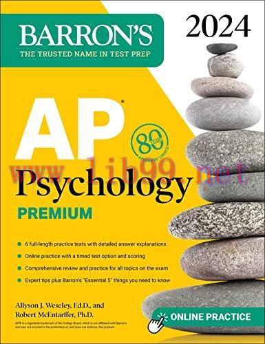 [FOX-Ebook]AP Psychology Premium, 2024: 6 Practice Tests + Comprehensive Review + Online Practi...