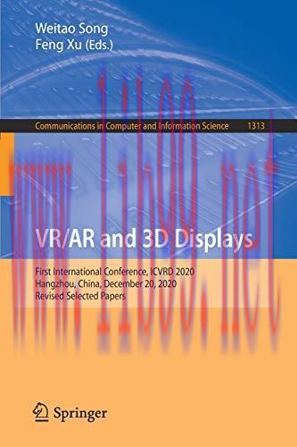 [FOX-Ebook]VR/AR and 3D Displays: First International Conference