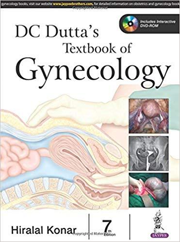 DC Dutta’s Textbook of Gynecology, 7th Edition