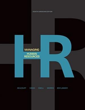 Solution Manual for Managing Human Resources 8th Edition by Monica Belcourt