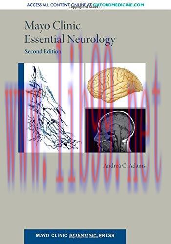 [AME]Mayo Clinic Essential Neurology (Mayo Clinic Scientific Press), 2nd Edition (PDF)