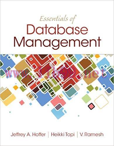 [PDF]Essentials of Database Management [Jeffrey A. Hoffer]
