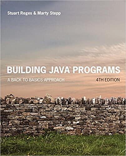 (PDF)Building Java Programs A Back to Basics Approach 4th Edition by Stuart Reges