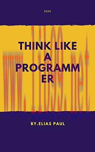 [FOX-Ebook]Learn to Think Like a Programmer: python programming for beginners