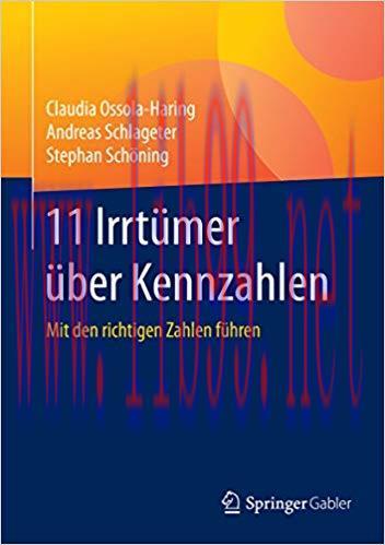 (PDF)11 Irrtümer über Kennzahlen: Mit den richtigen Zahlen führen (German Edition) 1. Aufl. 201...