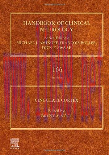 [AME]Cingulate Cortex, Volume 166 (Handbook of Clinical Neurology)