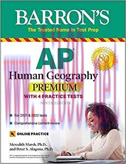 (PDF)AP Human Geography Premium: With 4 Practice Tests (Barron’s Test Prep)