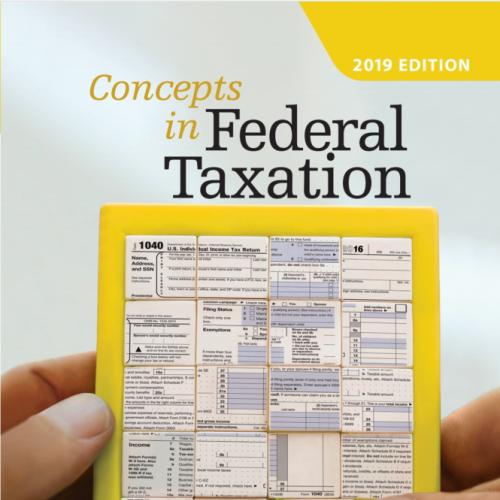(SM)Concepts in Federal Taxation 2019, 26th Edition.zip